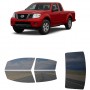 לרכב Nissan Frontier S 2021 ציפוי חלונות שחורים רב פעמי סיליקון לחלונות קדמיים, אחוריים ולחלון האחורי