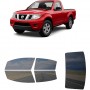 לרכב Nissan Frontier Two-door 2011 ציפוי חלונות שחורים רב פעמי סיליקון לחלונות קדמיים, אחוריים ולחלון האחורי