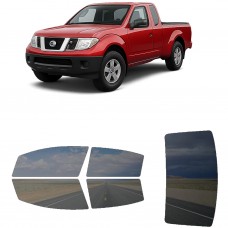 לרכב Nissan Frontier wseat belt cutout 2D Extd Plv 2005 ציפוי חלונות שחורים רב פעמי סיליקון לחלונות קדמיים, אחוריים ולחלון האחורי
