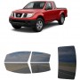 לרכב Nissan Frontier wseat belt cutout 2D Extd Plv 2005 ציפוי חלונות שחורים רב פעמי סיליקון לחלונות קדמיים, אחוריים ולחלון האחורי