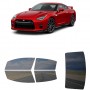 לרכב Nissan GTR 2024 ציפוי חלונות שחורים רב פעמי סיליקון לחלונות קדמיים, אחוריים ולחלון האחורי