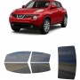 לרכב Nissan Juke 2011 ציפוי חלונות שחורים רב פעמי סיליקון לחלונות קדמיים, אחוריים ולחלון האחורי