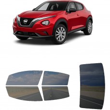 לרכב Nissan Juke Acenta 2020 ציפוי חלונות שחורים רב פעמי סיליקון לחלונות קדמיים, אחוריים ולחלון האחורי