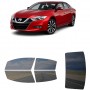 לרכב Nissan Maxima 2016 ציפוי חלונות שחורים רב פעמי סיליקון לחלונות קדמיים, אחוריים ולחלון האחורי