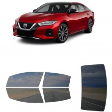 לרכב Nissan Maxima Platinum 2022 ציפוי חלונות שחורים רב פעמי סיליקון לחלונות קדמיים, אחוריים ולחלון האחורי
