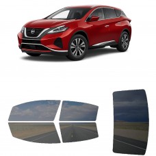 לרכב Nissan Murano 2021 ציפוי חלונות שחורים רב פעמי סיליקון לחלונות קדמיים, אחוריים ולחלון האחורי