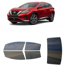 לרכב Nissan Murano Platinum 2022 ציפוי חלונות שחורים רב פעמי סיליקון לחלונות קדמיים, אחוריים ולחלון האחורי