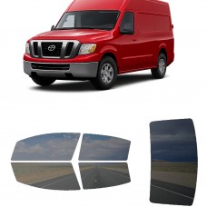 לרכב Nissan NV 2500HD 2021 ציפוי חלונות שחורים רב פעמי סיליקון לחלונות קדמיים, אחוריים ולחלון האחורי