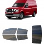 לרכב Nissan NV 3500HD 2021 ציפוי חלונות שחורים רב פעמי סיליקון לחלונות קדמיים, אחוריים ולחלון האחורי