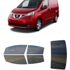לרכב Nissan NV200 2014 ציפוי חלונות שחורים רב פעמי סיליקון לחלונות קדמיים, אחוריים ולחלון האחורי