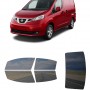 לרכב Nissan NV200 2014 ציפוי חלונות שחורים רב פעמי סיליקון לחלונות קדמיים, אחוריים ולחלון האחורי