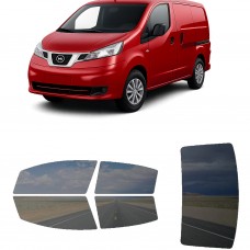 לרכב Nissan NV200 Van 2013 ציפוי חלונות שחורים רב פעמי סיליקון לחלונות קדמיים, אחוריים ולחלון האחורי