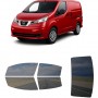 לרכב Nissan NV200 Van 2013 ציפוי חלונות שחורים רב פעמי סיליקון לחלונות קדמיים, אחוריים ולחלון האחורי