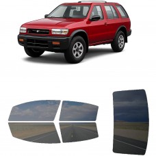לרכב Nissan Pathfinder 1996 ציפוי חלונות שחורים רב פעמי סיליקון לחלונות קדמיים, אחוריים ולחלון האחורי