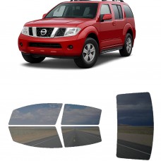 לרכב Nissan Pathfinder 2005 ציפוי חלונות שחורים רב פעמי סיליקון לחלונות קדמיים, אחוריים ולחלון האחורי