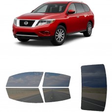 לרכב Nissan Pathfinder 2013 ציפוי חלונות שחורים רב פעמי סיליקון לחלונות קדמיים, אחוריים ולחלון האחורי