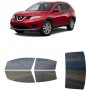 לרכב Nissan Rogue SUV 2014 ציפוי חלונות שחורים רב פעמי סיליקון לחלונות קדמיים, אחוריים ולחלון האחורי