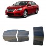 לרכב Nissan Sentra 2013 ציפוי חלונות שחורים רב פעמי סיליקון לחלונות קדמיים, אחוריים ולחלון האחורי