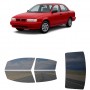 לרכב Nissan Sentra Sedan 1995 ציפוי חלונות שחורים רב פעמי סיליקון לחלונות קדמיים, אחוריים ולחלון האחורי