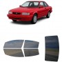 לרכב Nissan Sentra TwodoorSedan 1991 ציפוי חלונות שחורים רב פעמי סיליקון לחלונות קדמיים, אחוריים ולחלון האחורי