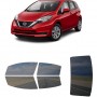 לרכב Nissan Versa Note 2019 ציפוי חלונות שחורים רב פעמי סיליקון לחלונות קדמיים, אחוריים ולחלון האחורי