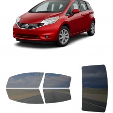 לרכב Nissan VersaNote 2014 ציפוי חלונות שחורים רב פעמי סיליקון לחלונות קדמיים, אחוריים ולחלון האחורי