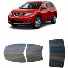 לרכב Nissan X-Trail 2014 ציפוי חלונות שחורים רב פעמי סיליקון לחלונות קדמיים, אחוריים ולחלון האחורי