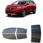 לרכב Peugeot 5008SUV 2018 ציפוי חלונות שחורים רב פעמי סיליקון לחלונות קדמיים, אחוריים ולחלון האחורי
