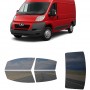 לרכב Peugeot Boxer 2006 ציפוי חלונות שחורים רב פעמי סיליקון לחלונות קדמיים, אחוריים ולחלון האחורי