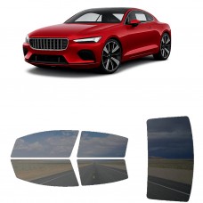 לרכב Polestar 1 2021 ציפוי חלונות שחורים רב פעמי סיליקון לחלונות קדמיים, אחוריים ולחלון האחורי