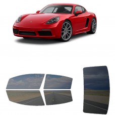 לרכב Porsche 718 718 2017 ציפוי חלונות שחורים רב פעמי סיליקון לחלונות קדמיים, אחוריים ולחלון האחורי