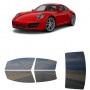 לרכב Porsche 911 2016 ציפוי חלונות שחורים רב פעמי סיליקון לחלונות קדמיים, אחוריים ולחלון האחורי