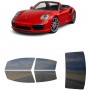 לרכב Porsche 911 Cabriolet Turbo S 2013 ציפוי חלונות שחורים רב פעמי סיליקון לחלונות קדמיים, אחוריים ולחלון האחורי