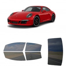לרכב Porsche 911 Carrera4GTS 2013 ציפוי חלונות שחורים רב פעמי סיליקון לחלונות קדמיים, אחוריים ולחלון האחורי