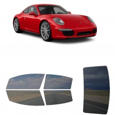 לרכב Porsche 911 Carrera4S 2013 ציפוי חלונות שחורים רב פעמי סיליקון לחלונות קדמיים, אחוריים ולחלון האחורי