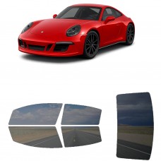 לרכב Porsche 911 CarreraGTS 2015 ציפוי חלונות שחורים רב פעמי סיליקון לחלונות קדמיים, אחוריים ולחלון האחורי