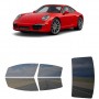 לרכב Porsche 911 CarreraS 2013 ציפוי חלונות שחורים רב פעמי סיליקון לחלונות קדמיים, אחוריים ולחלון האחורי