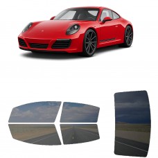 לרכב Porsche 911 CarreraT 2019 ציפוי חלונות שחורים רב פעמי סיליקון לחלונות קדמיים, אחוריים ולחלון האחורי