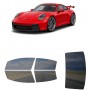 לרכב Porsche 911 GT3 2021 ציפוי חלונות שחורים רב פעמי סיליקון לחלונות קדמיים, אחוריים ולחלון האחורי