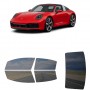 לרכב Porsche 911 Targa4SHeritageDesignEdition 2021 ציפוי חלונות שחורים רב פעמי סיליקון לחלונות קדמיים, אחוריים ולחלון האחורי