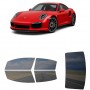 לרכב Porsche 911 Turbo 2014 ציפוי חלונות שחורים רב פעמי סיליקון לחלונות קדמיים, אחוריים ולחלון האחורי