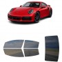 לרכב Porsche 911 Turbo 2021 ציפוי חלונות שחורים רב פעמי סיליקון לחלונות קדמיים, אחוריים ולחלון האחורי