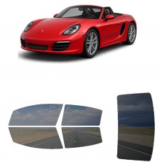 לרכב Porsche Boxster TwodoorConvertible 2013 ציפוי חלונות שחורים רב פעמי סיליקון לחלונות קדמיים, אחוריים ולחלון האחורי