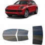 לרכב Porsche Cayenne 2021 ציפוי חלונות שחורים רב פעמי סיליקון לחלונות קדמיים, אחוריים ולחלון האחורי