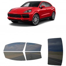 לרכב Porsche Cayenne Coupe 2019 ציפוי חלונות שחורים רב פעמי סיליקון לחלונות קדמיים, אחוריים ולחלון האחורי