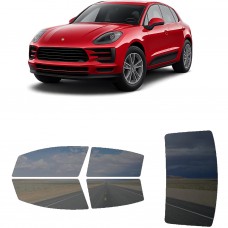 לרכב Porsche Macan 2020 ציפוי חלונות שחורים רב פעמי סיליקון לחלונות קדמיים, אחוריים ולחלון האחורי