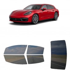 לרכב Porsche Panamera 4S E-Hybrid Sport Turismo 2021 ציפוי חלונות שחורים רב פעמי סיליקון לחלונות קדמיים, אחוריים ולחלון האחורי