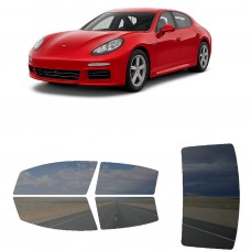 לרכב Porsche Panamera Sedan 2014 ציפוי חלונות שחורים רב פעמי סיליקון לחלונות קדמיים, אחוריים ולחלון האחורי
