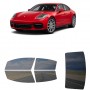 לרכב Porsche Panamera Sedan 2017 ציפוי חלונות שחורים רב פעמי סיליקון לחלונות קדמיים, אחוריים ולחלון האחורי