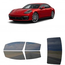 לרכב Porsche Panamera Turbo 2020 ציפוי חלונות שחורים רב פעמי סיליקון לחלונות קדמיים, אחוריים ולחלון האחורי